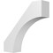 Ekena Millwork 3-in. W x 12-in. D x 12-in. H Westlake Architectural Grade PVC Knee Brace BRCP03X12X12WTL - alternate 1